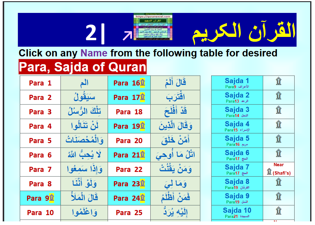 Preview 3 for Quran - Only arabic text