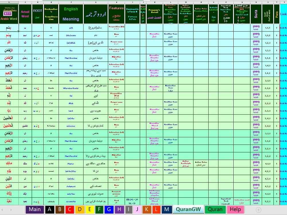 Preview 4 for Quran - Explore Grammar Topics