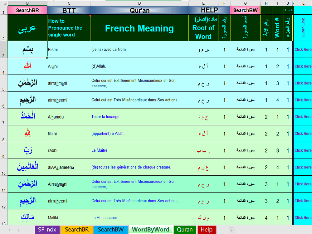 Image 4 for Word by Word - French...