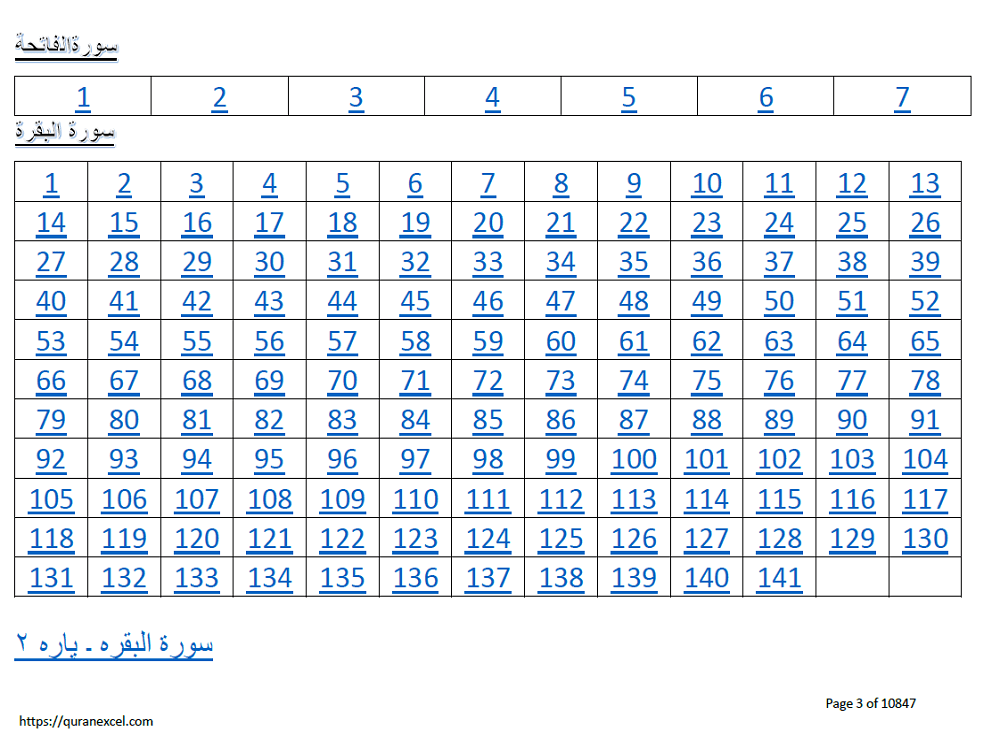 Preview 3 for Morphology (Parts of Speech) - Quran